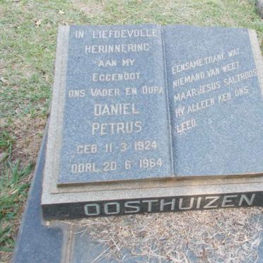 OOSTHUIZEN Daniel Petrus 1924-1964