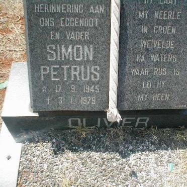 OLIVIER Simon Petrus 1945-1979