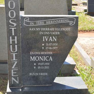 OOSTHUIZEN Ivan 1930-1977 &amp; Monica 1931-2011