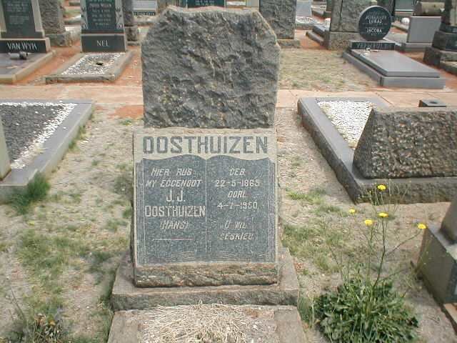 OOSTHUIZEN J.J. 1865-1950
