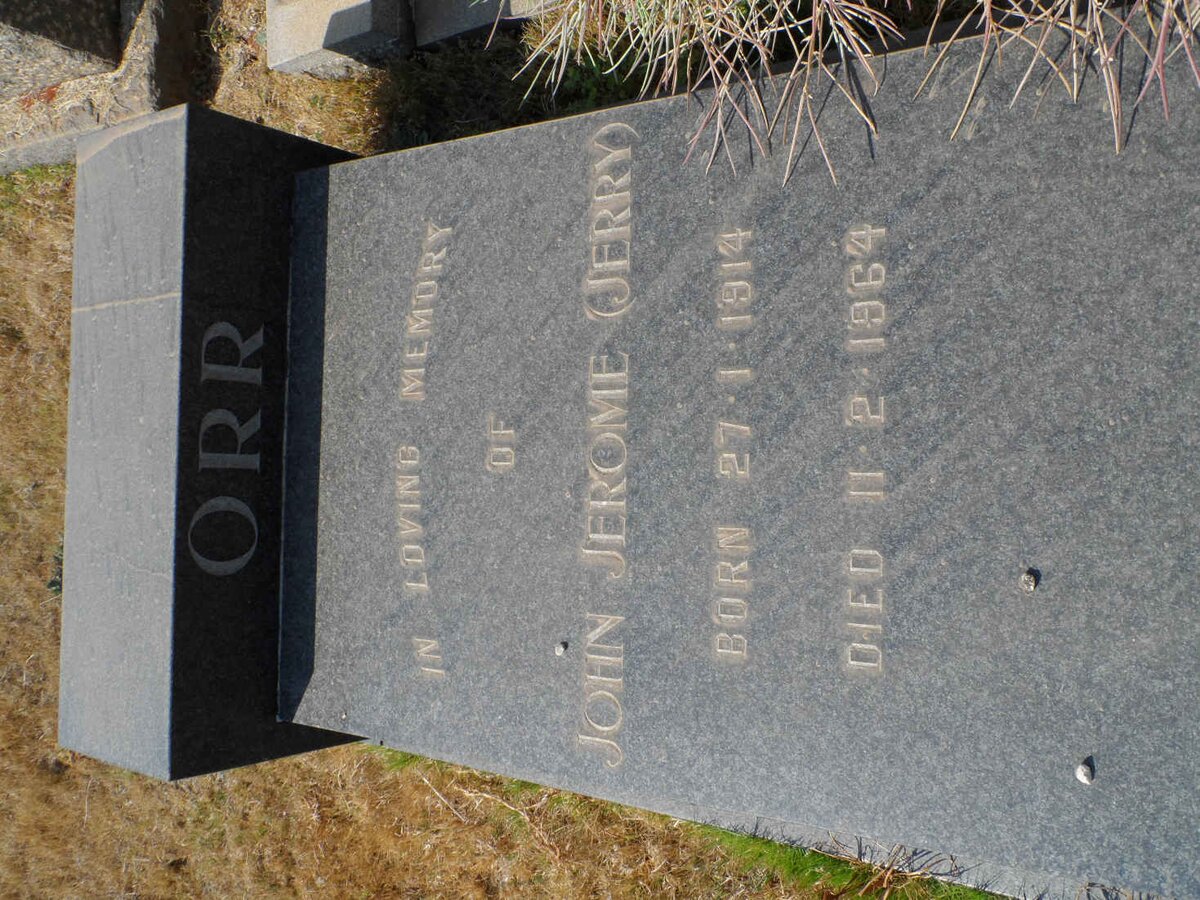 ORR John Jerome 1914-1964