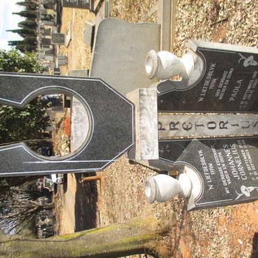 PRETORIUS Johannes Cornelius 1922-1989 &amp; Paola 1918-2005