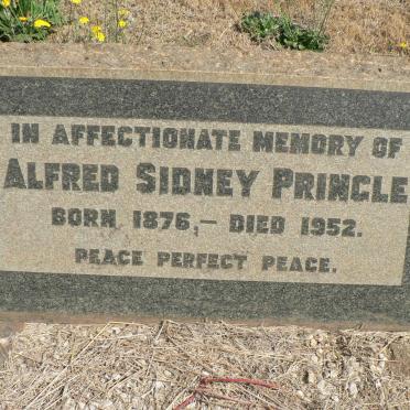 PRINGLE Alfred Sidney 1876-1952