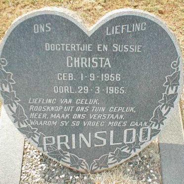 PRINSLOO Christa 1956-1965