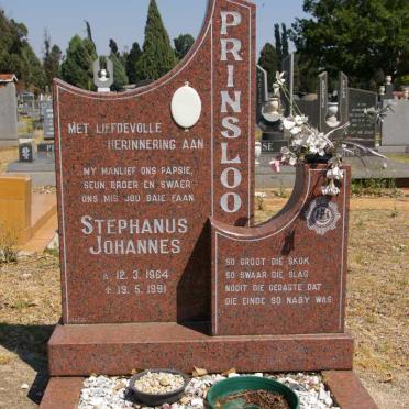 PRINSLOO Stephanus Johannes 1964-1991
