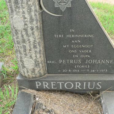 PRETORIUS Petrus Johannes 1914-1973