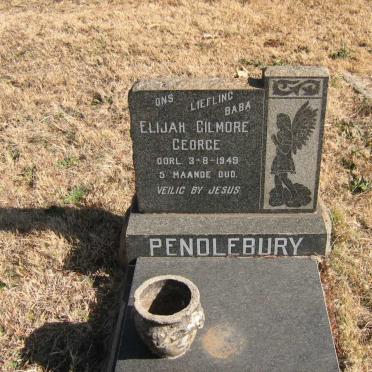 PENDLEBURY Elijah Gilmore George -1949