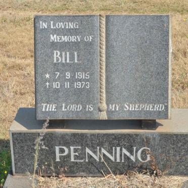 PENNING Bill 1915-1973
