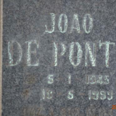 PONTE Joao, de 1945-1999