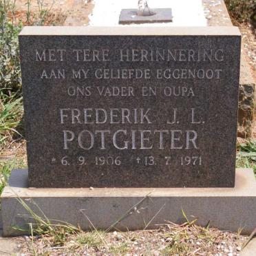 POTGIETER Frederik J.L. 1906-1971