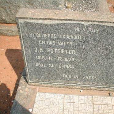 POTGIETER J.H. 1879-1955