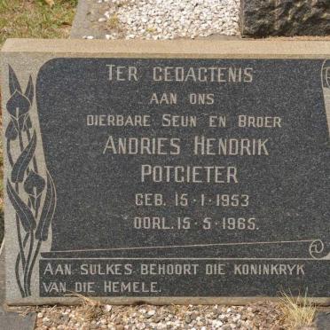 POTGIETER Andries Hendrik 1953-1965