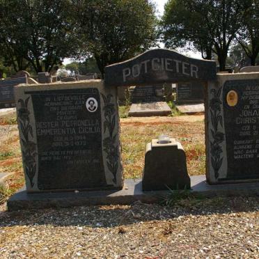 POTGIETER Johannes Christiaan 1904-1961 &amp; Hester Petronella Emmerentia Cicilia 1904-1973