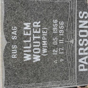 PARSONS Willem Wouter 1956-1956