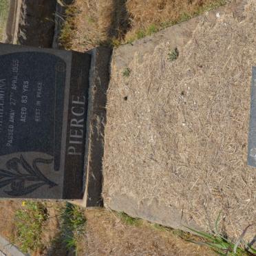 PIERCE Lewis John 1908-1984 &amp; Wilhelmina -1955