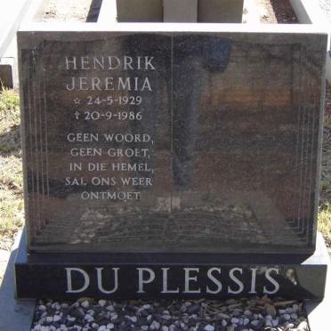 PLESSIS Jacobus Johannes, du 1905-1997 &amp; Hester Johanna 1914-