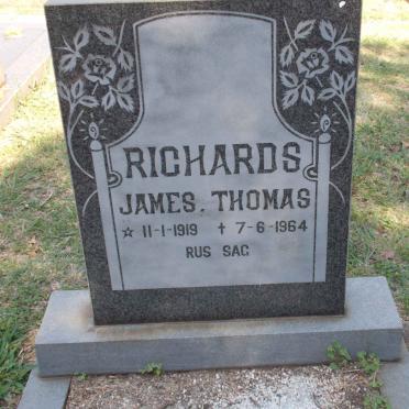 RICHARDS James Thomas 1919-1964