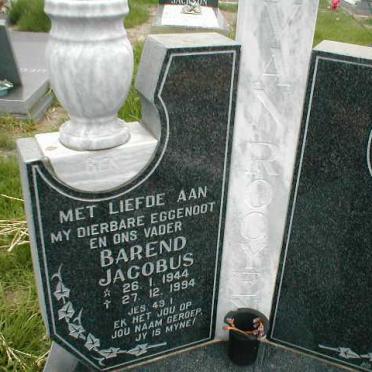 ROOYEN Barend Jacobus, van 1944-1994