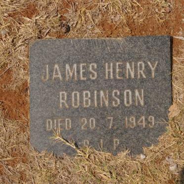 ROBINSON James Henry -1949