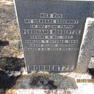 ROBBERTZE Ferdinand 1885-1944