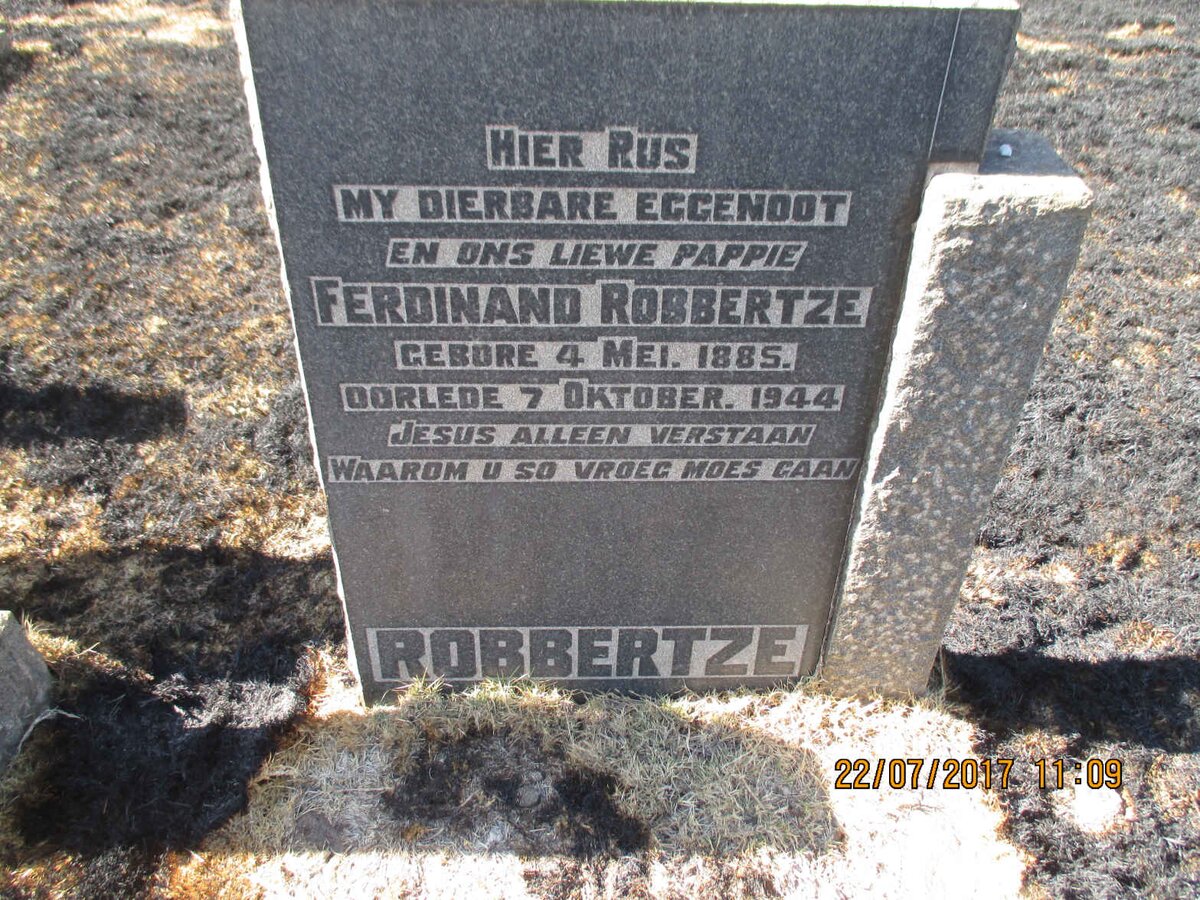 ROBBERTZE Ferdinand 1885-1944