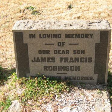 ROBINSON James Francis