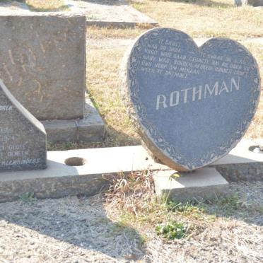 ROTHMAN Bassie 1910-1955 :: ROTHMAN Pietie 1918-1974 :: ROTHMAN Michael 1924-1973 