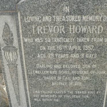 ROBINSON Llewellyn Redvers 1899-1982 &amp; Doris Evelyn 1902-1988 :: ROBINSON Trevor Howard -1957