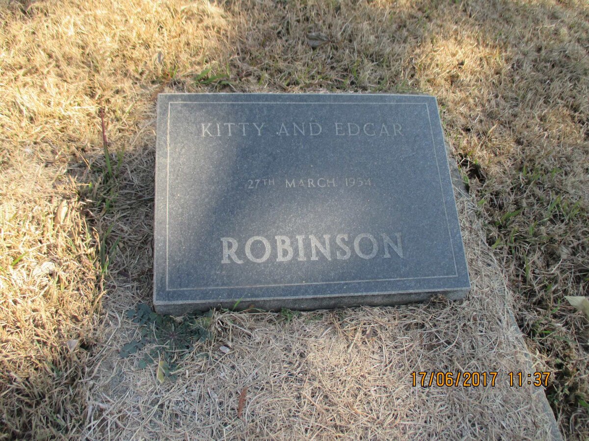 ROBINSON Edgar -1954 :: ROBINSON Kitty -1954