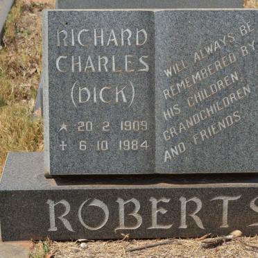 ROBERTS Richard Charles 1909-1984