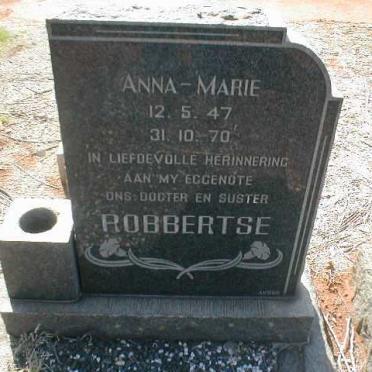 ROBBERTSE Anna-Marie 1947-1970