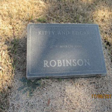 ROBINSON Edgar -1954 :: ROBINSON Kitty -1954