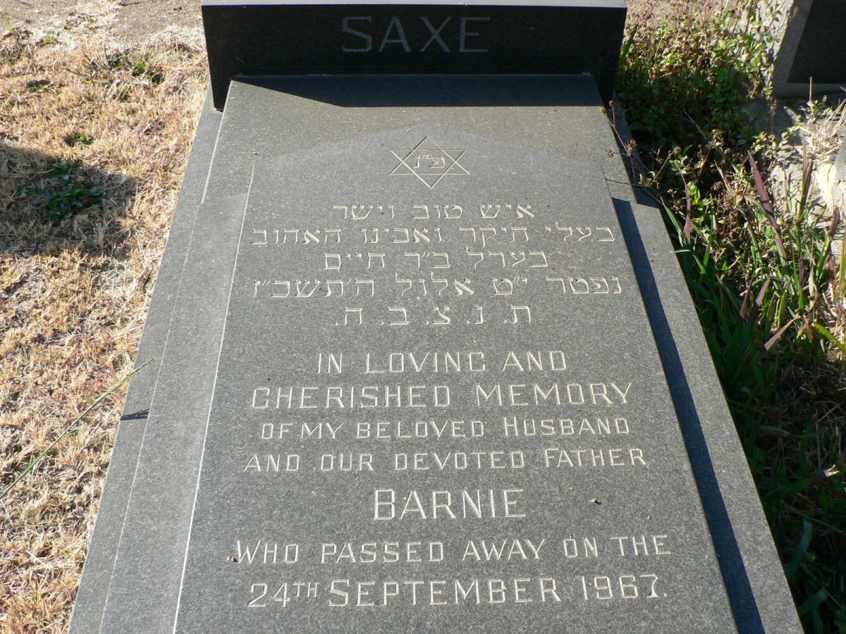 SAXE Barnie -1967