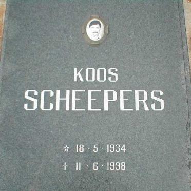 SCHEEPERS Koos 1934-1998