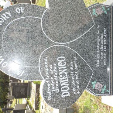 SCIASCIA Domenico 1931-2001