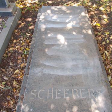 SCHEEPERS Johannes Christoffel 1897-1963 &amp; Martha Margrietha NIEMANN 1905-1978