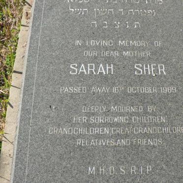 SHER Sarah -1969