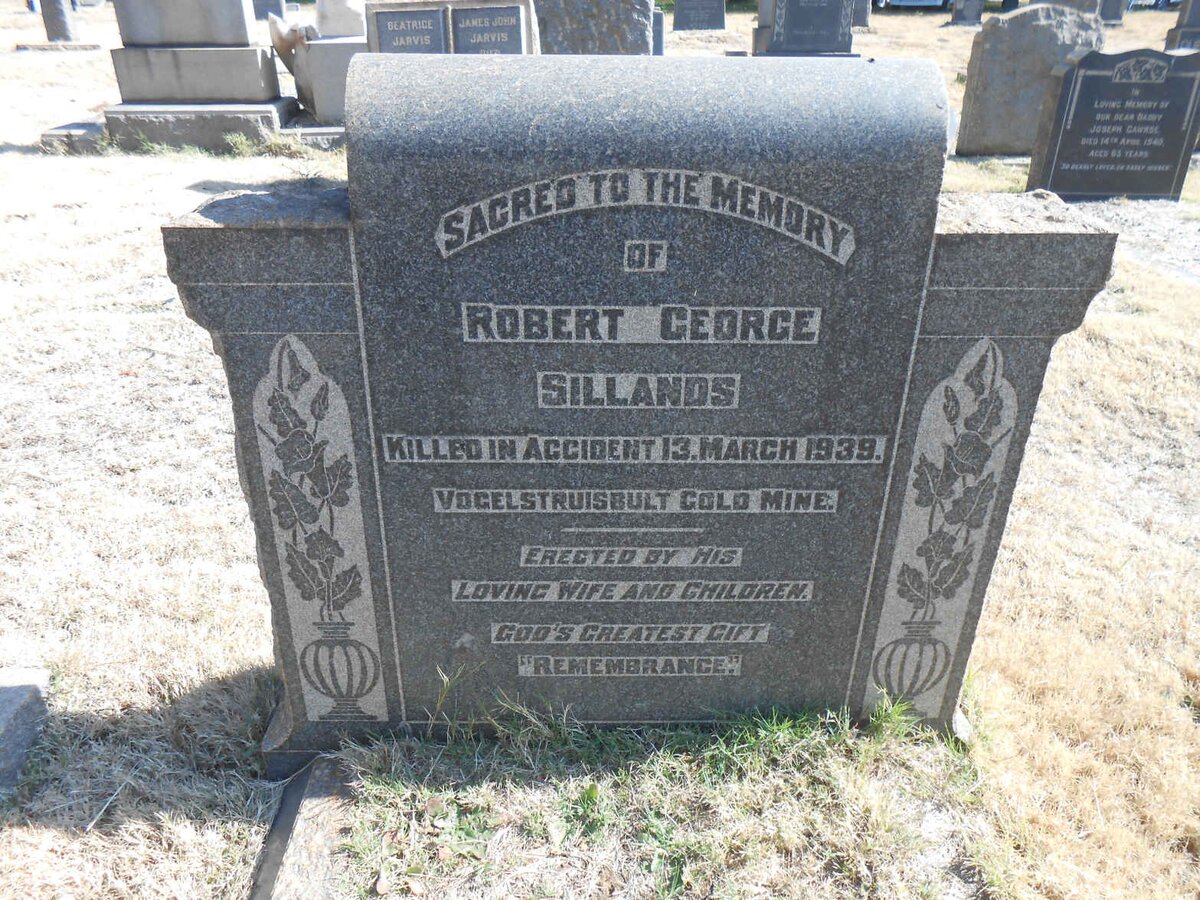 SILLANDS Robert George -1939