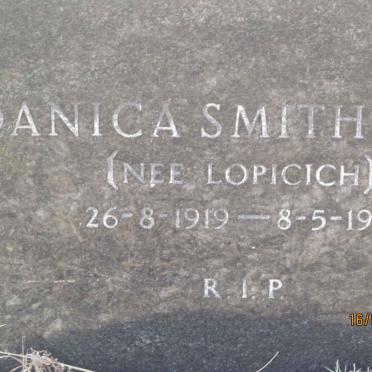 SMITHDO?? Danica nee LOPICICH 1919-1978