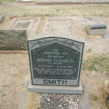 SMITH Adriana Elizabeth voorheen GREYLING 1895-1968