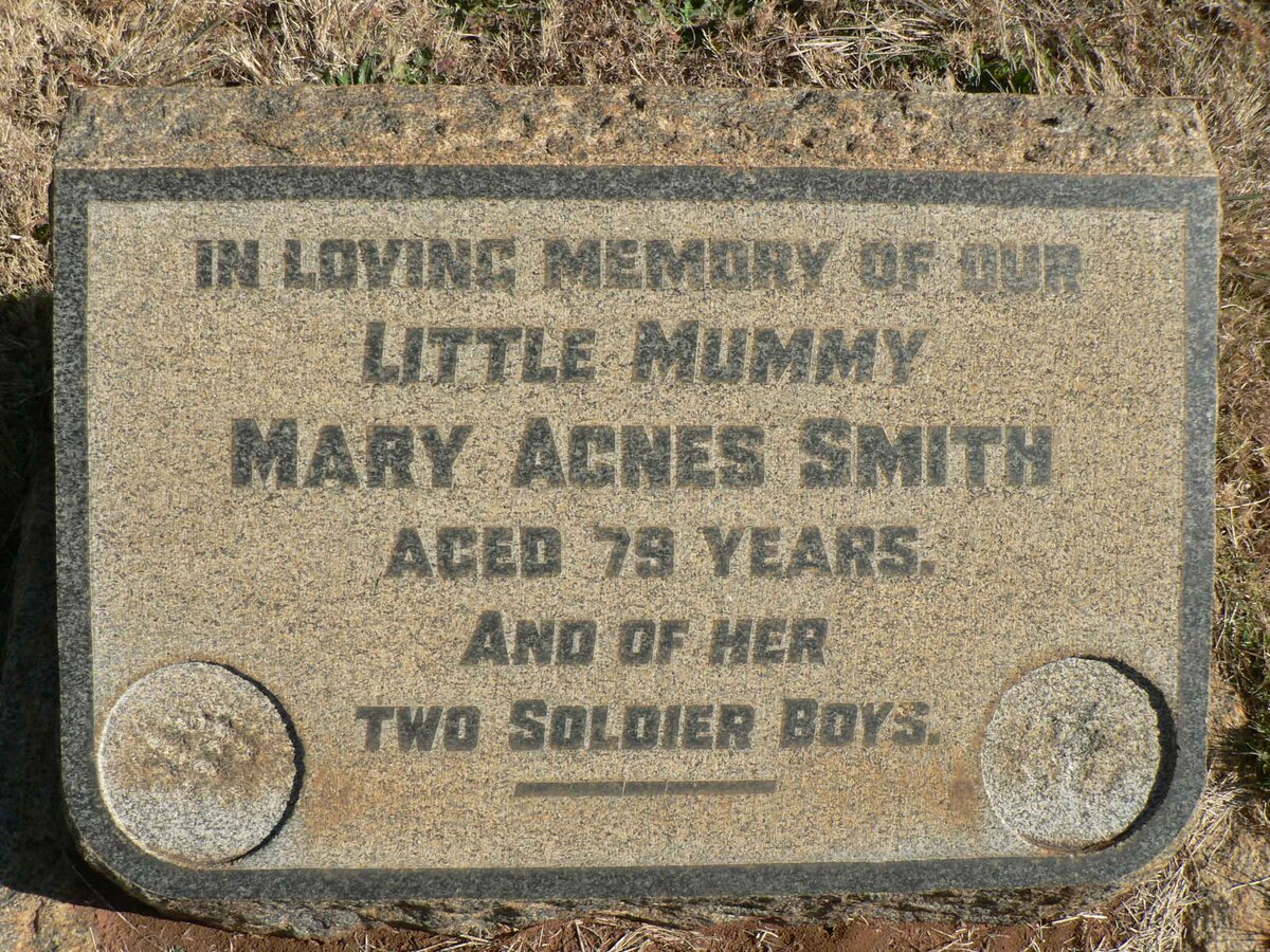 SMITH Mary Agnes