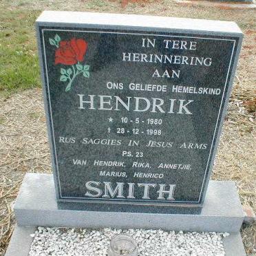 SMITH Hendrik 1980-1998