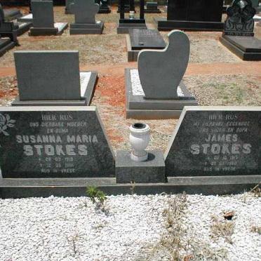 STOKES James 1917-1988 &amp; Susanna Maria 1918-19?1