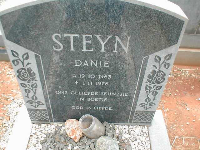 STEYN Danie 1963-1976