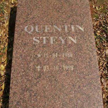 STEYN Quentin 1980-1998
