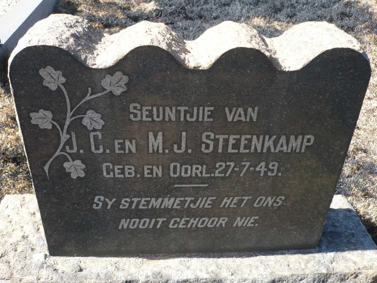 STEENKAMP Baba 1949-1949