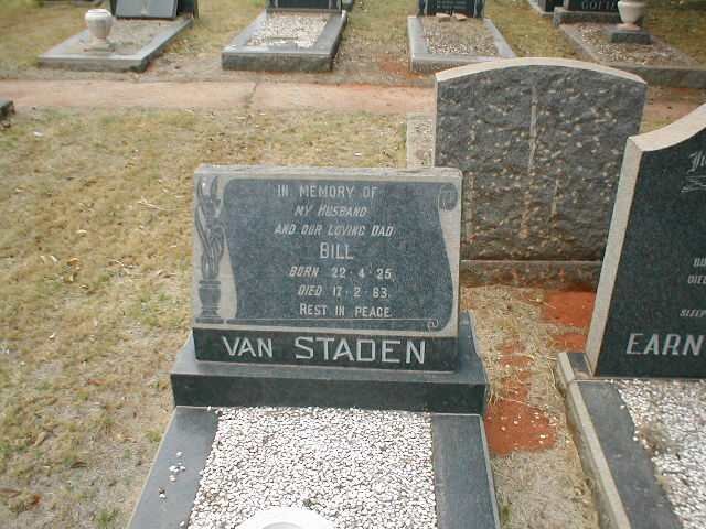 STADEN Bill, van 1925-1963