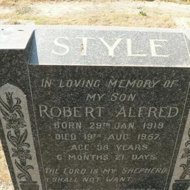 STYLE Robert Alfred 1919-1957