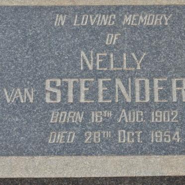 STEENDEREN Nelly, van 1902-1954