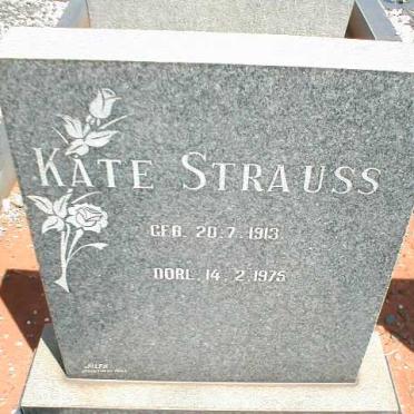 STRAUSS Kate 1913-1975
